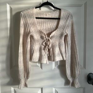 super cute never worn knit top and skirt set from shop luna b, size small